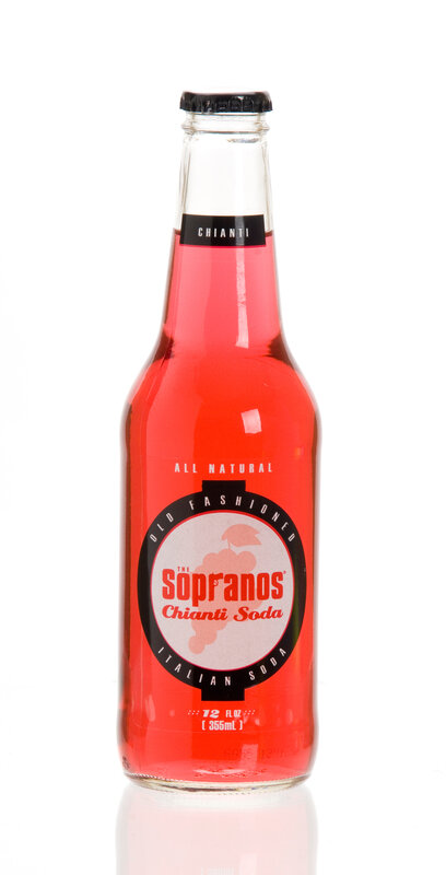 Chianti soda bottle