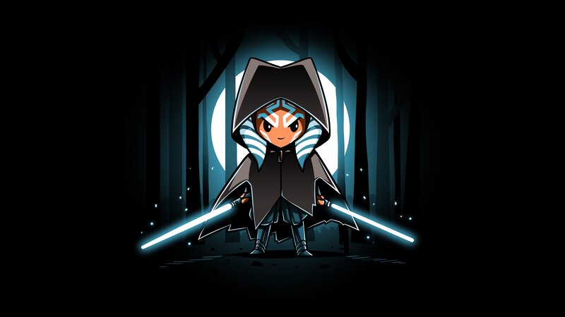 Chibi Ahsoka Tano — Black