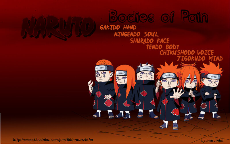 Chibi Akatsuki Members — Red