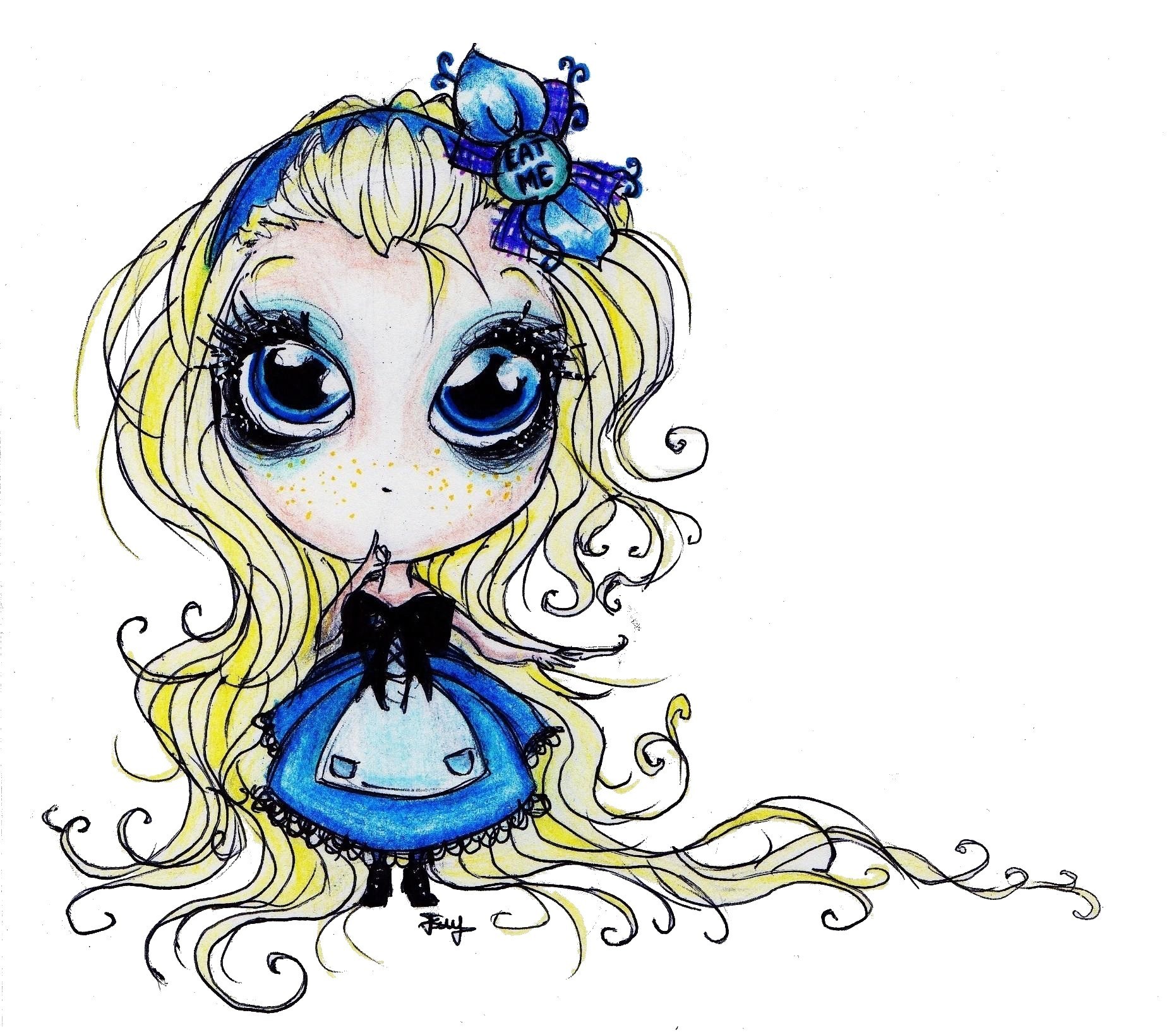 chibi alice in wonderland