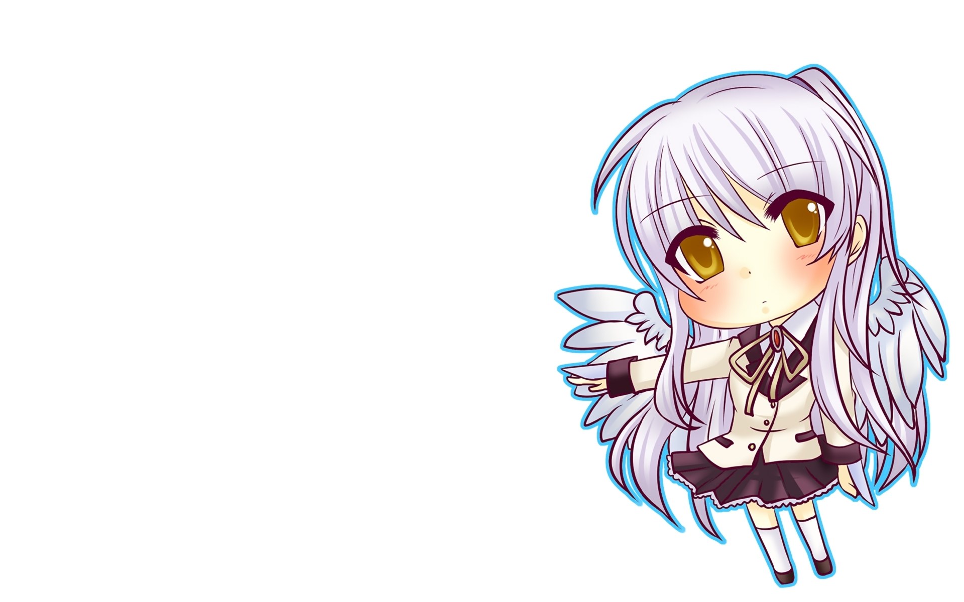 chibi angel girl character