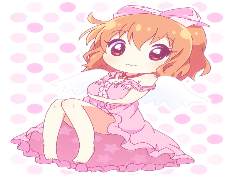 Chibi Angel Girl — Pink, Sweet