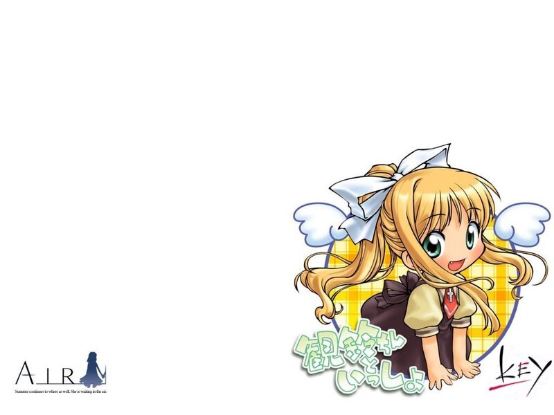 Chibi Angel Girl — Yellow