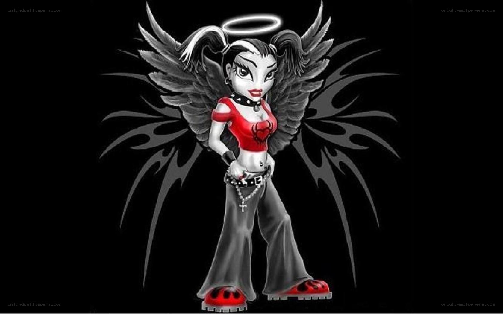chibi angel with wings
