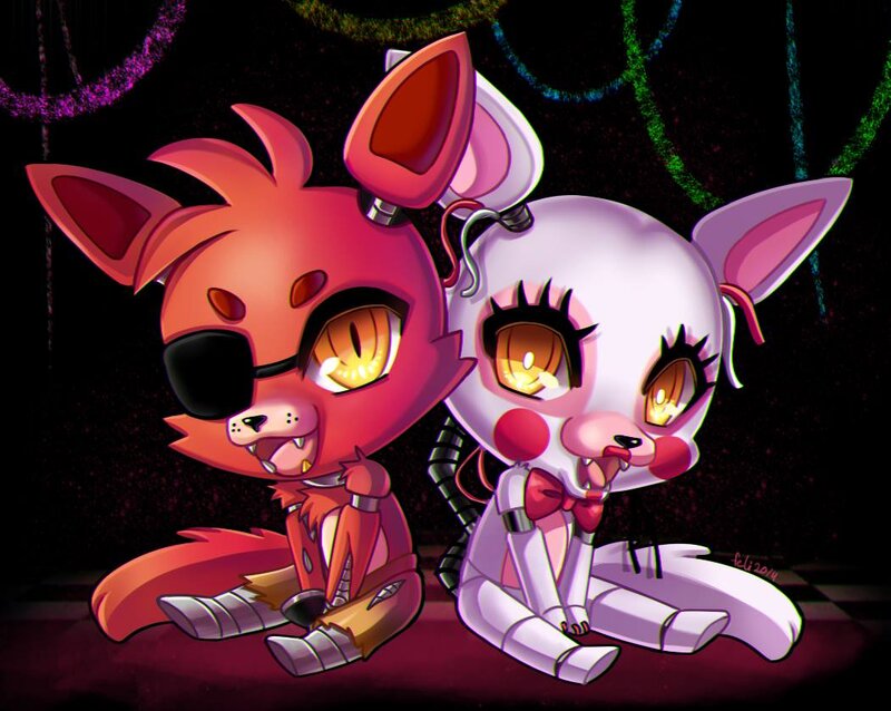 Chibi Animatronic Foxes