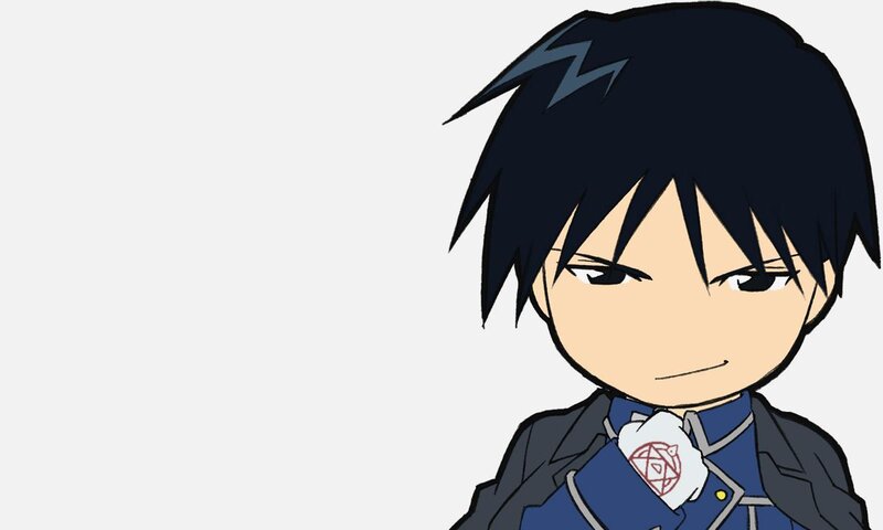 Chibi Anime Boy — Blue