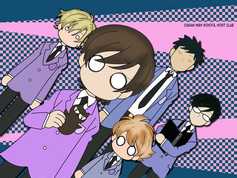 Chibi Anime Boys — Purple