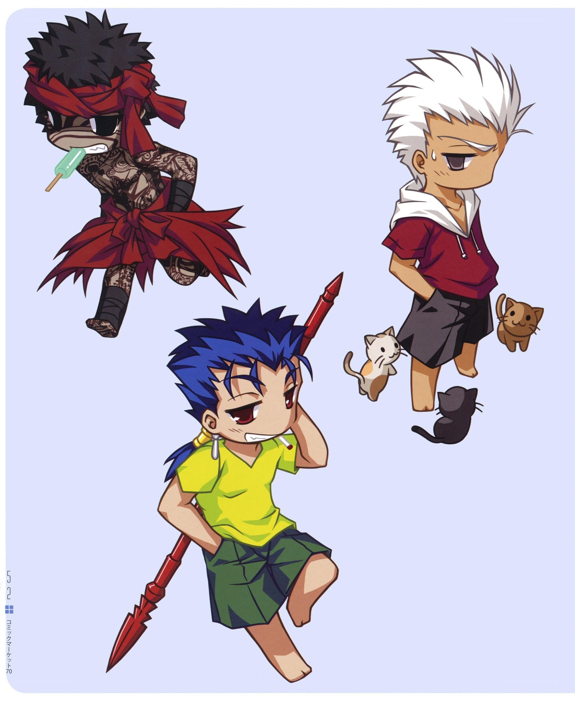 Chibi anime character art