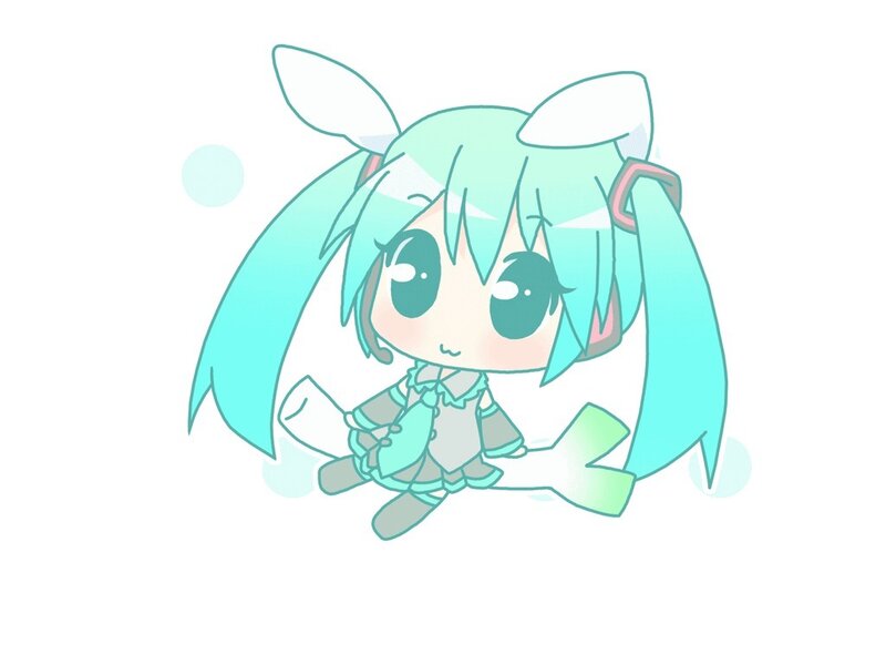 Chibi Anime Character — Cyan