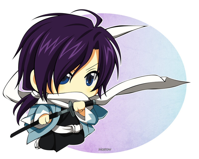 Chibi Anime Character — Purple