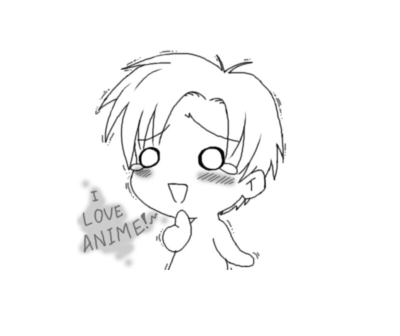 Chibi Anime Character