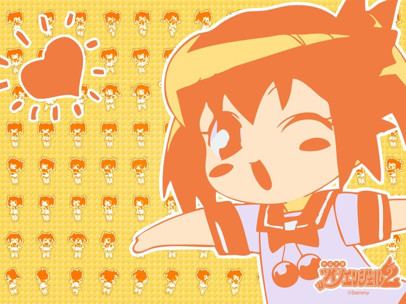 Chibi anime character with heart