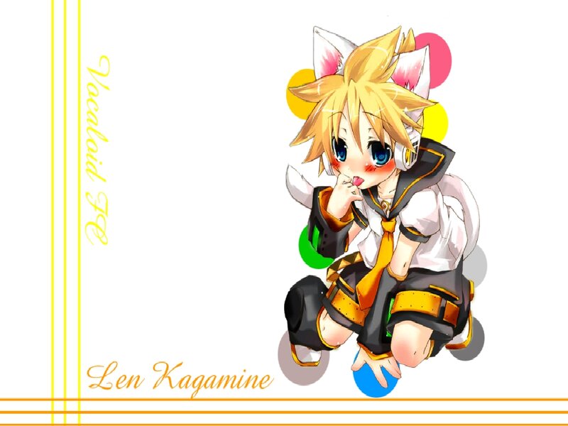 Chibi Anime Character — Yellow, Playful