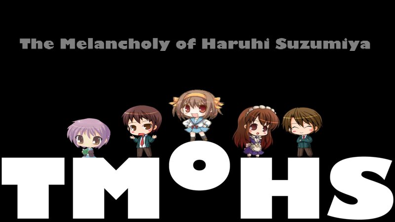 Chibi Anime Characters — Black, Neutral, Text