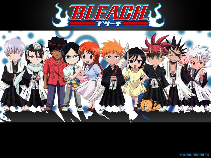 Chibi Anime Characters — Black, Playful, Anime Characters, Logo