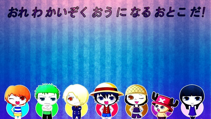 Chibi Anime Characters — Blue, Playful, Digital Art, Anime Characters
