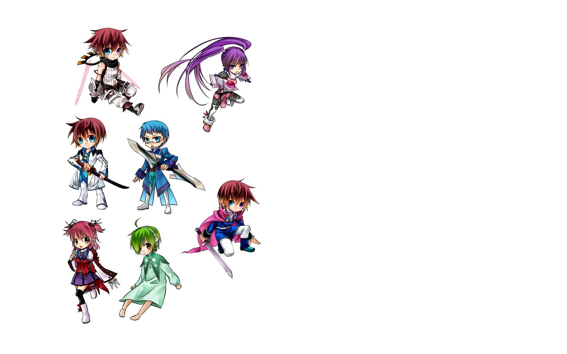 chibi anime characters collection