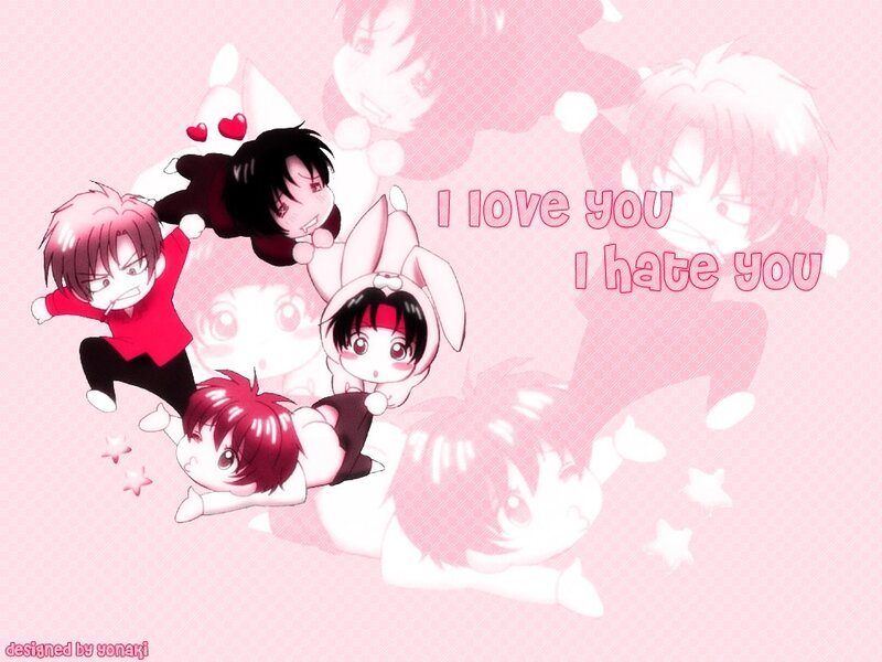 chibi anime characters in love hate