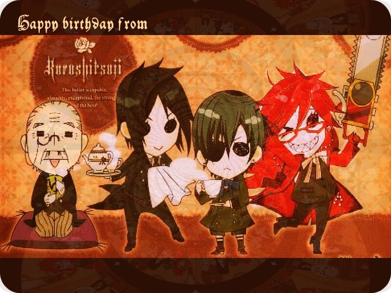 Chibi Anime Characters — Orange