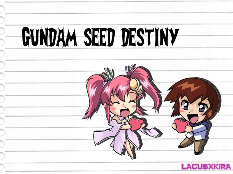 Chibi Anime Characters — Pink, Happy