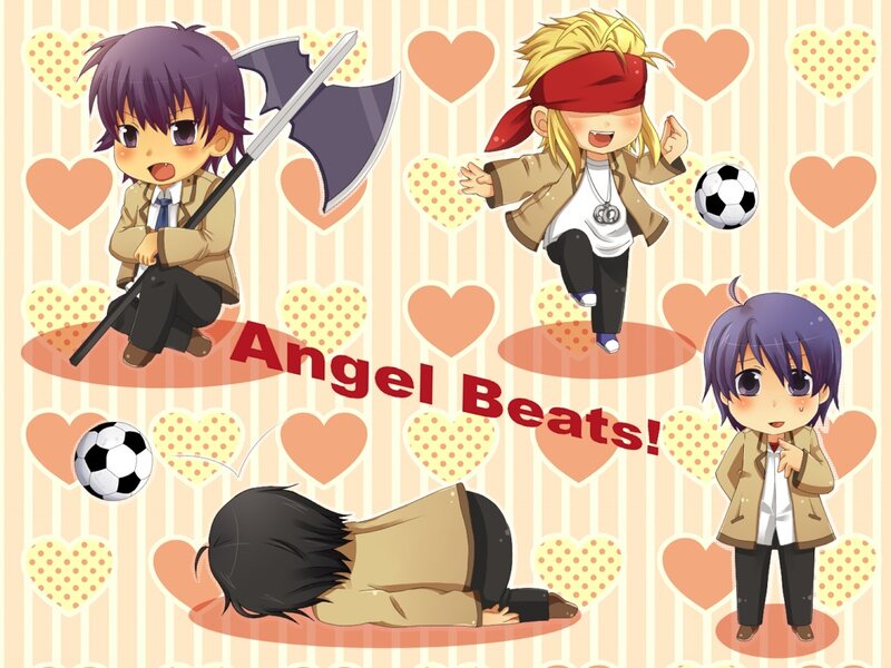 Chibi Anime Characters — Pink, Playful, Soccer Ball