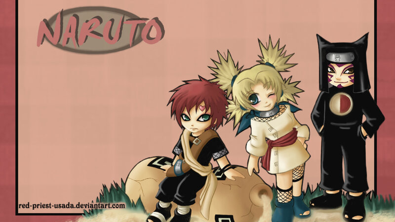 Chibi Anime Characters — Pink