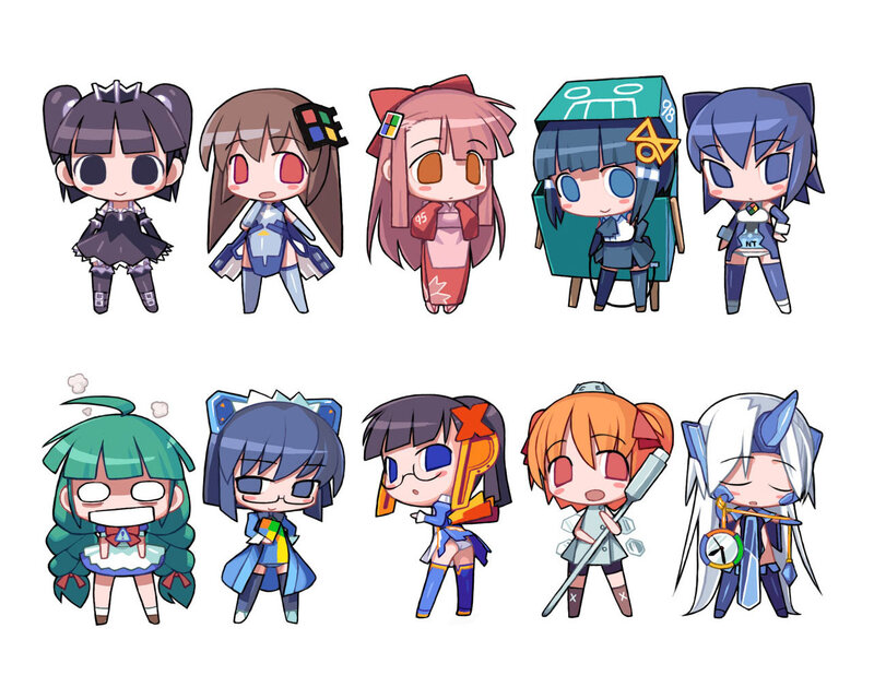 Chibi Anime Characters — Playful