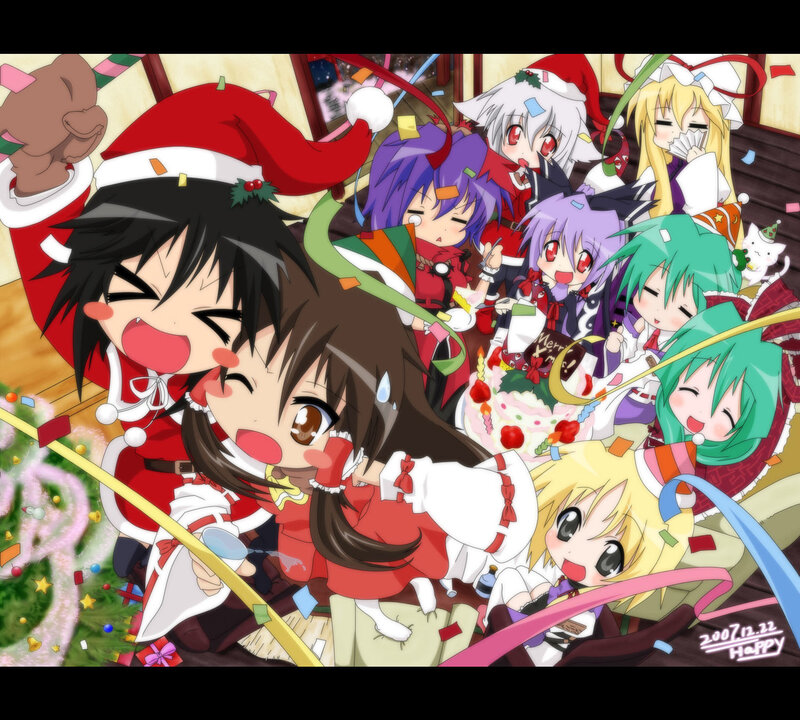 Chibi Anime Characters — Red
