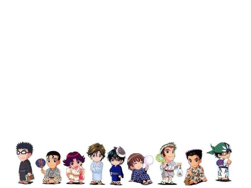 Chibi Anime Characters — White, Playful, Anime Characters