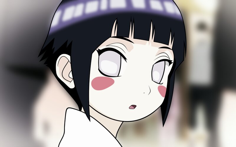 Chibi Anime Girl — Black, Neutral