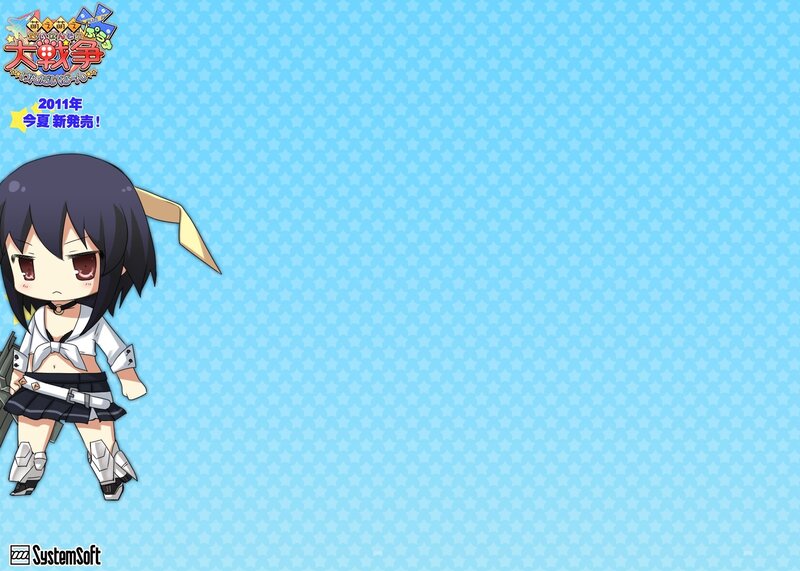 Chibi Anime Girl — Blue, Playful, Digital Art, Anime Character