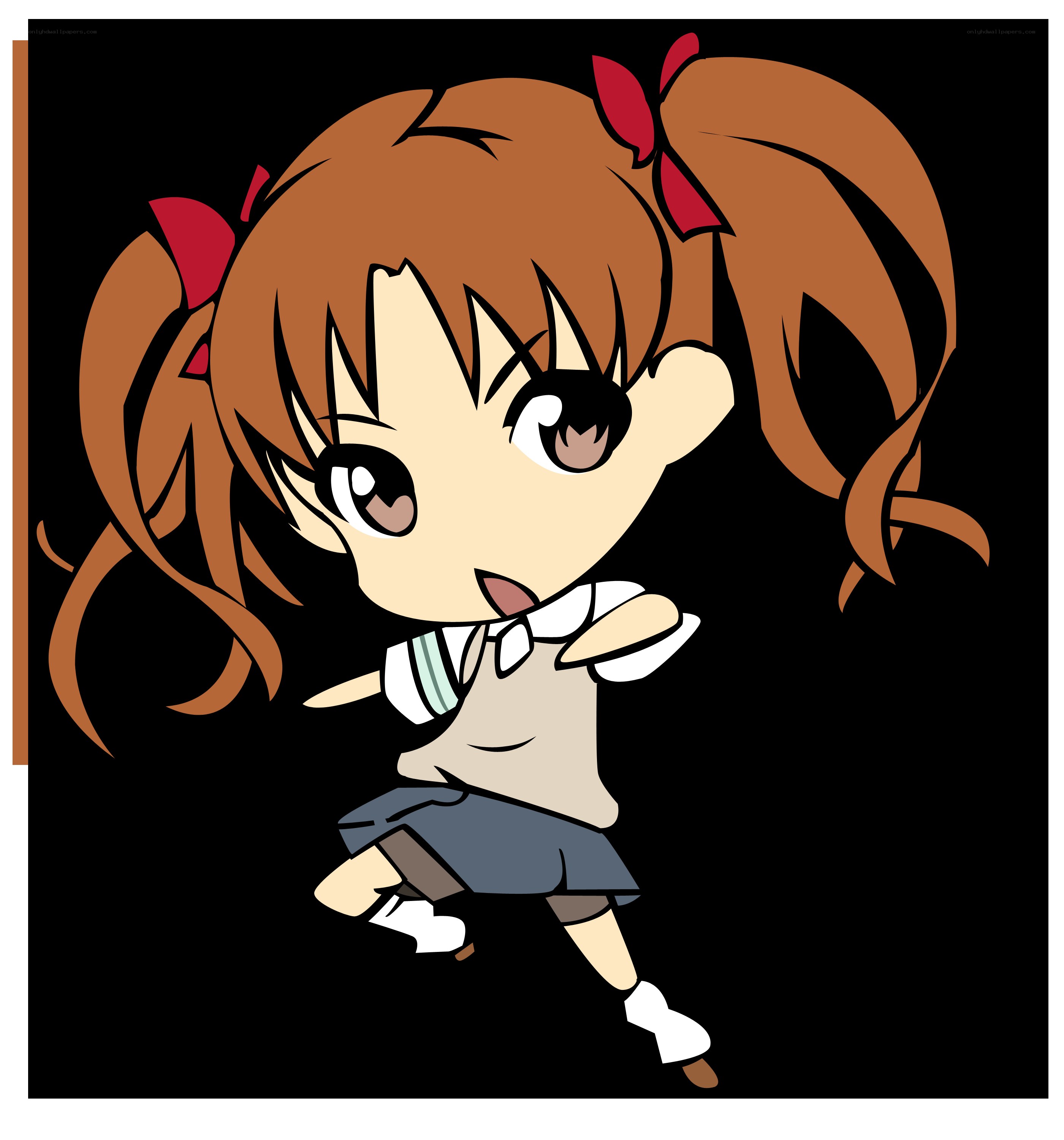 chibi anime girl character