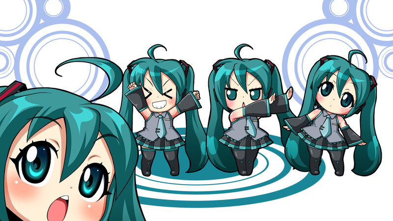 Chibi Anime Girl Characters