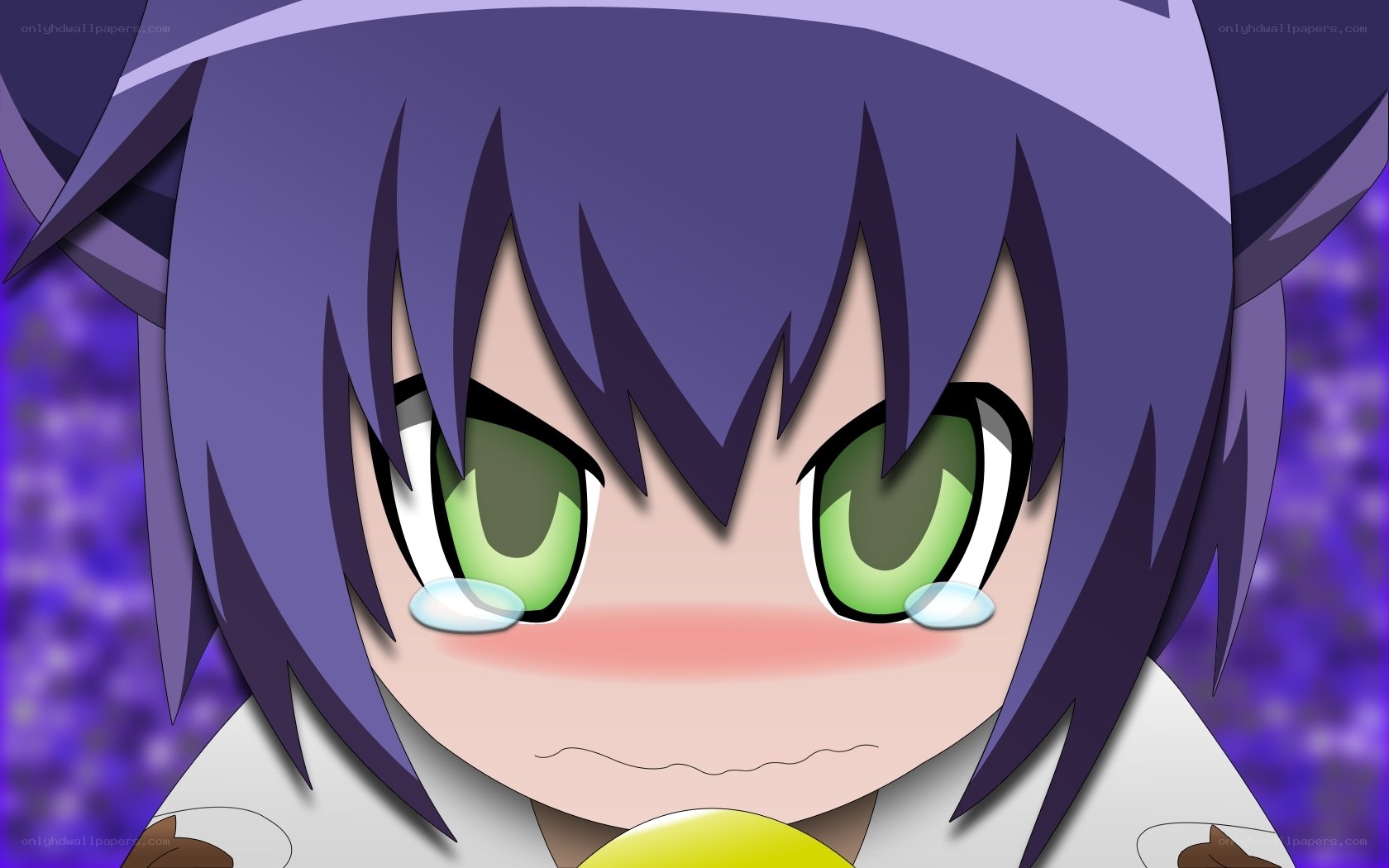 chibi anime girl crying