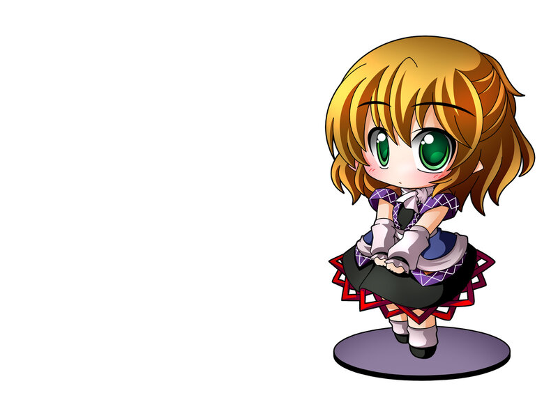 chibi anime girl figurine