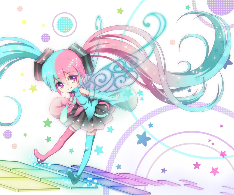 Chibi Anime Girl — Pink, Playful, Digital Art