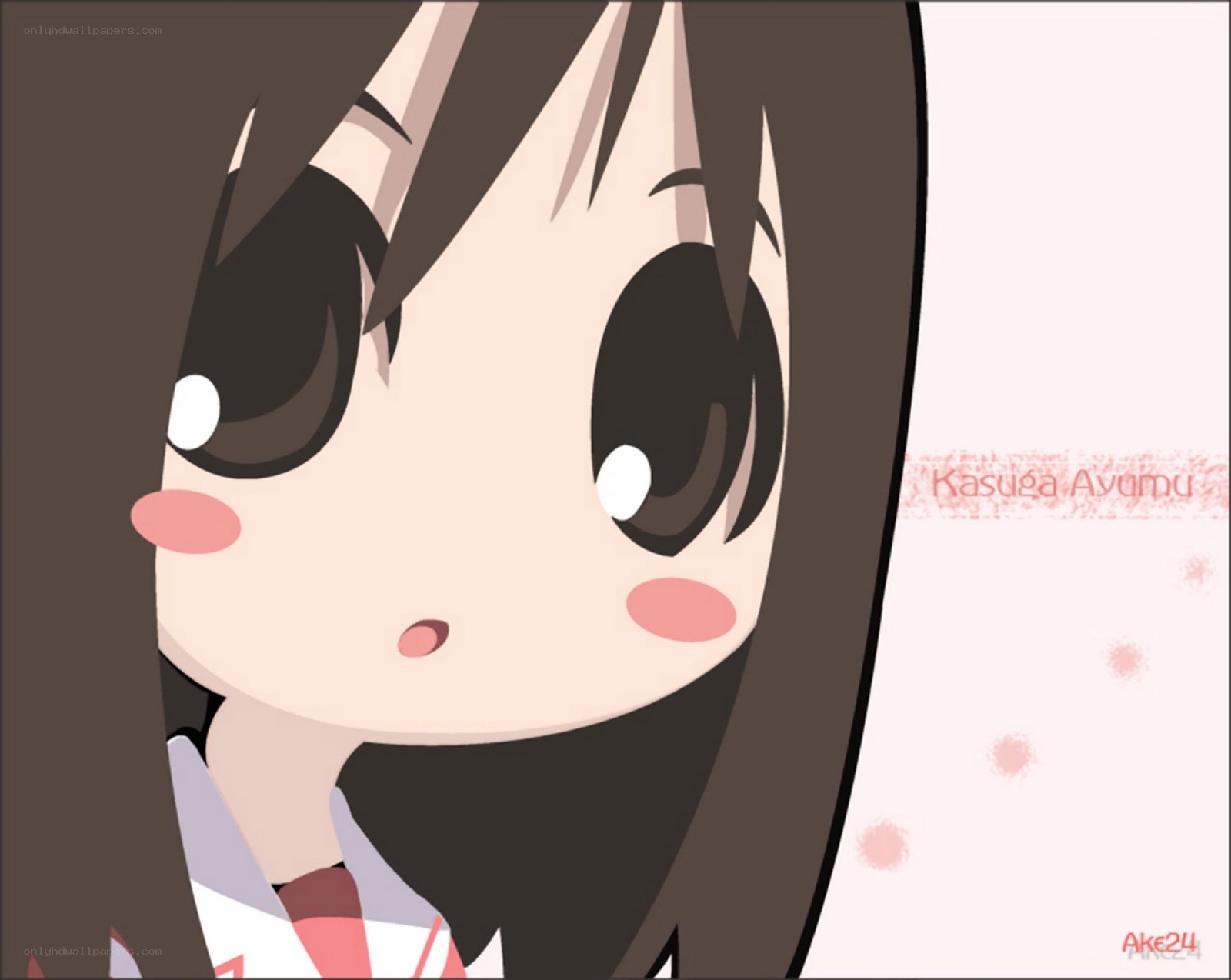 chibi anime girl portrait