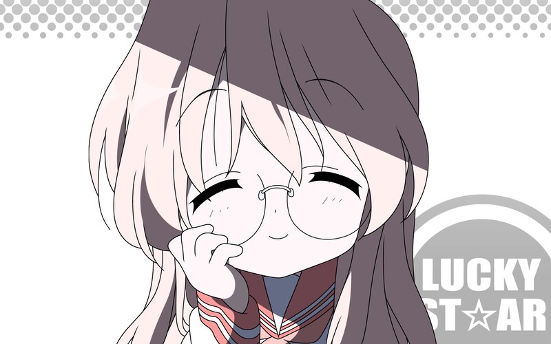 chibi anime girl smiling