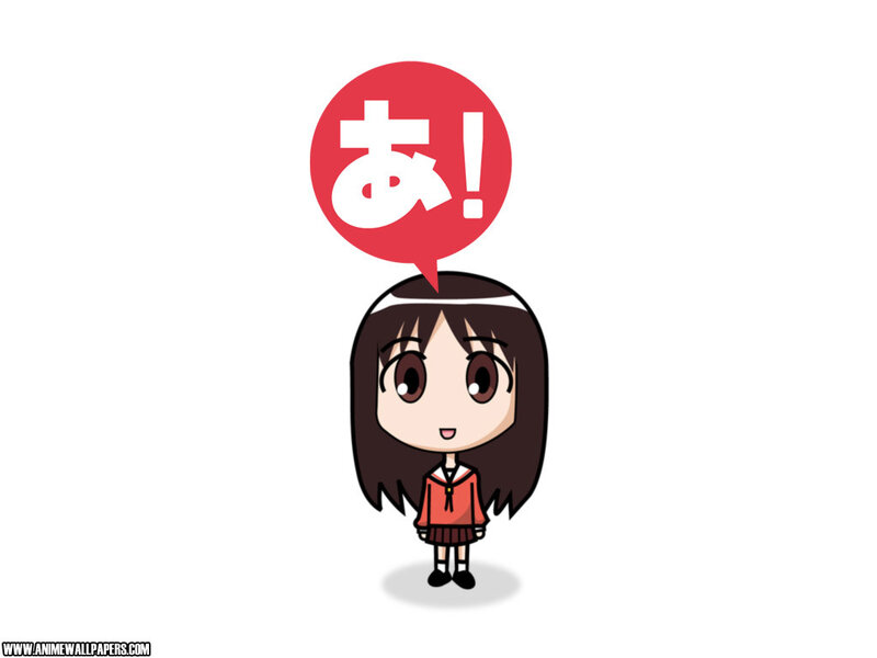 Chibi Anime Girl — White, Playful, Speech Bubble