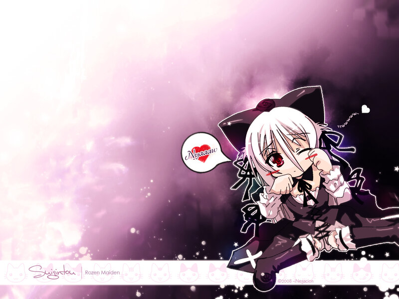 chibi anime girl with cat ears