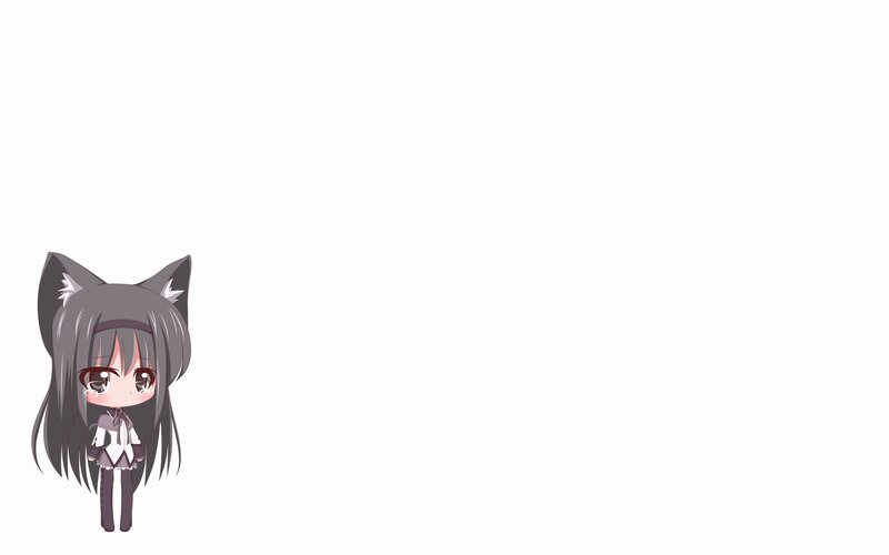 chibi anime girl with cat ears