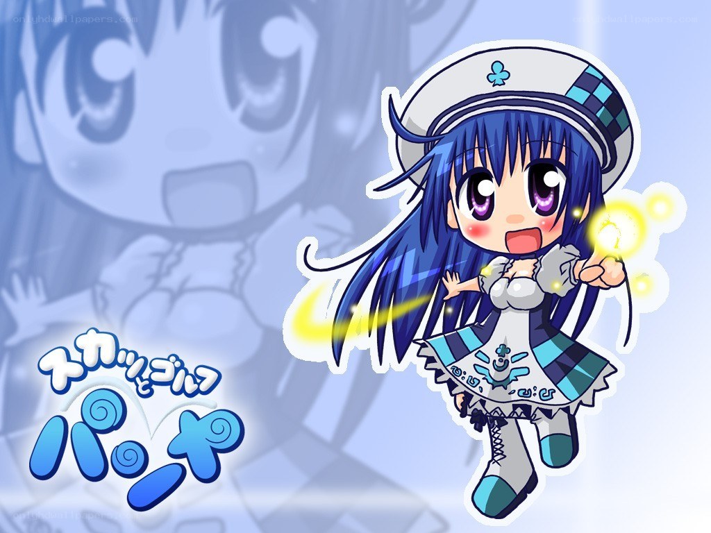 chibi anime girl with magic