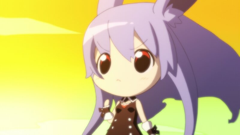 Chibi Anime Girl — Yellow, Bright
