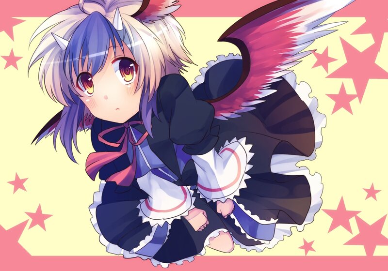 Chibi Anime Girl — Yellow, Playful