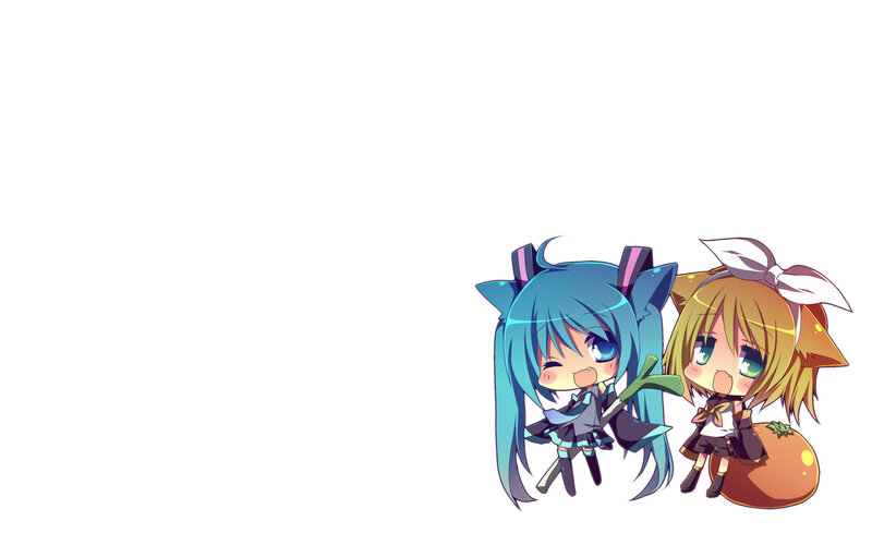 Chibi Anime Girls — Blue