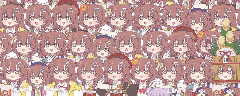 Chibi Anime Girls — Brown