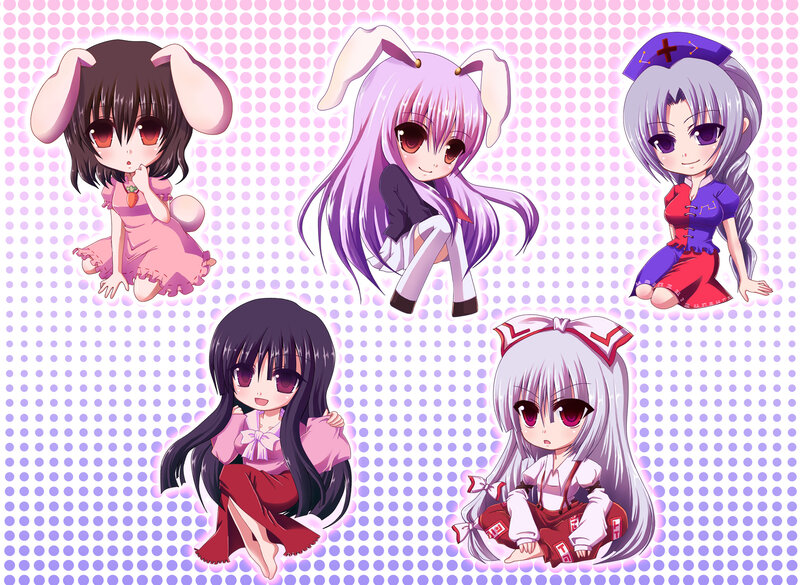 chibi anime girls collection