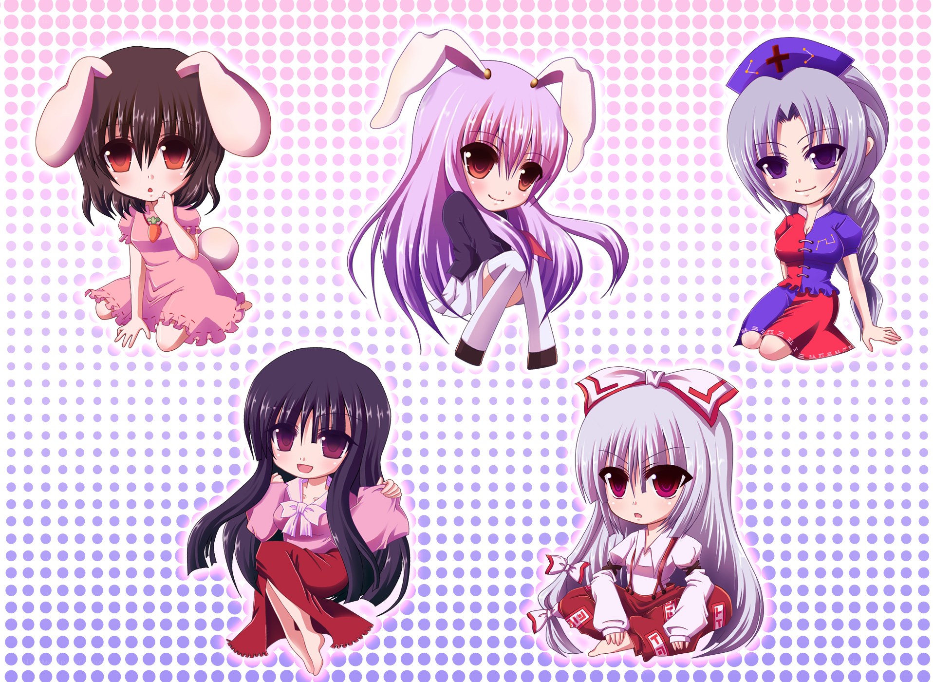 chibi anime girls collection