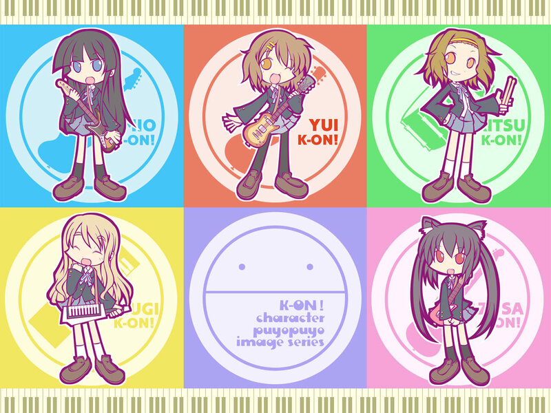 Chibi Anime Girls with Instruments