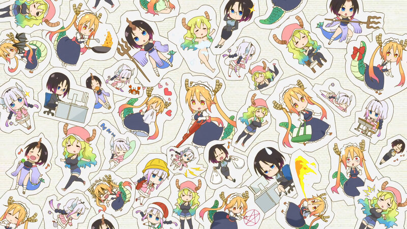 Chibi Anime Stickers